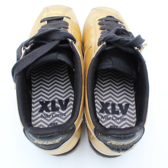 Nike Cortez XLV Gold Metallic Sneakers Womens 7.5 Limited Edition Retro 70s Y2K - Picture 7 of 13